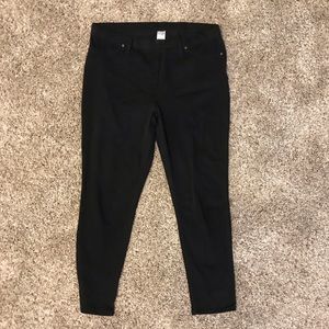 Black jeggings, size 1X